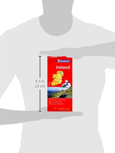 Michelin National Map 712 - Detailed Road Map of Ireland for Travel & Navigation | Perfect for Road Trips, Hiking & Adventure Planning