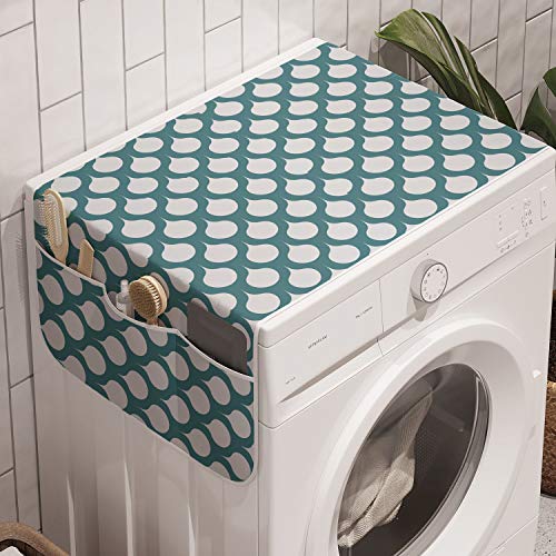 Teal and White