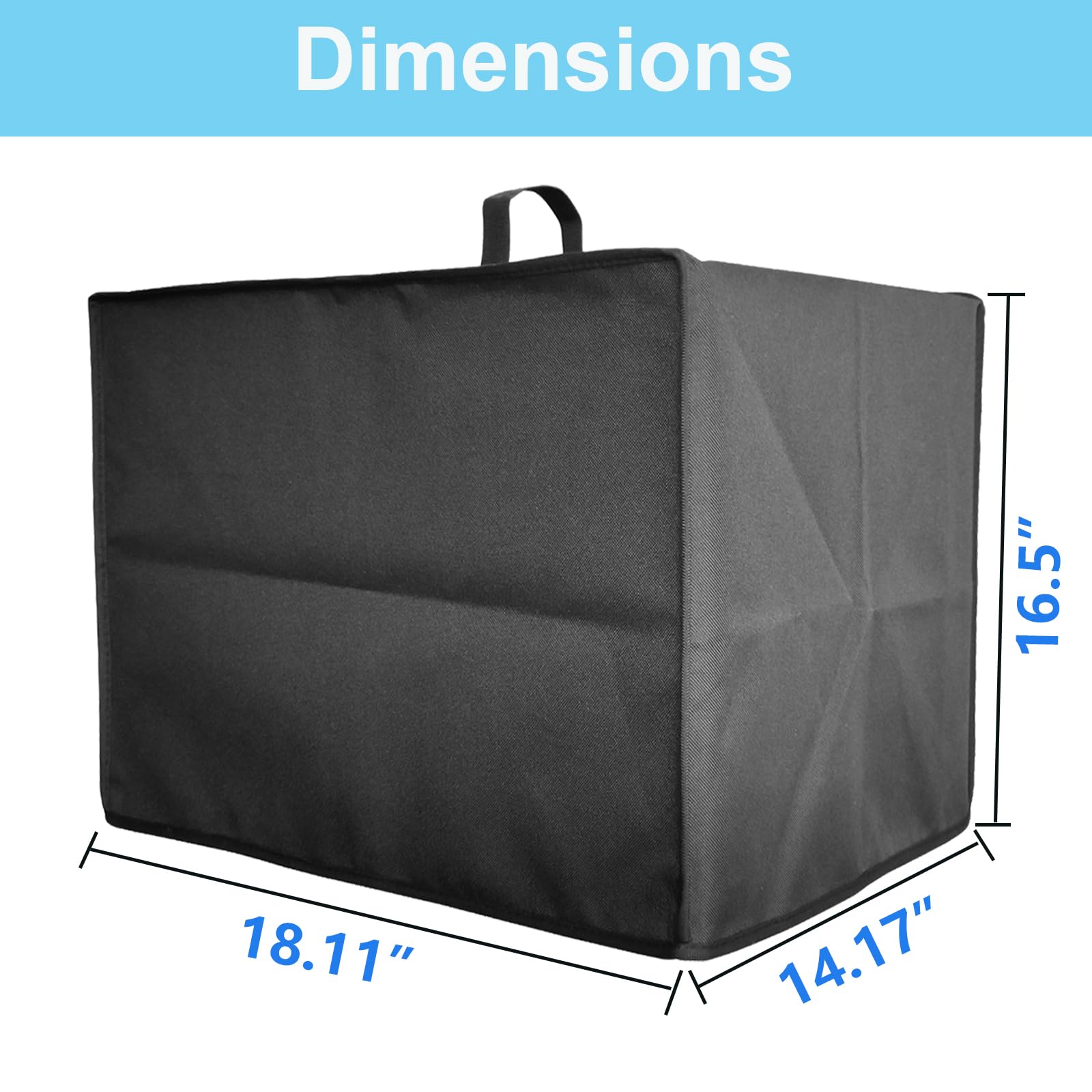 **Waterproof & Dustproof Ice Maker Cover for GE Profile Opal 2.0 Nugget Ice Maker - 600D Nylon, Heat/Scratch/UV Resistant - Perfect for Countertop Protection in Kitchens, Offices & Outdoor Use**