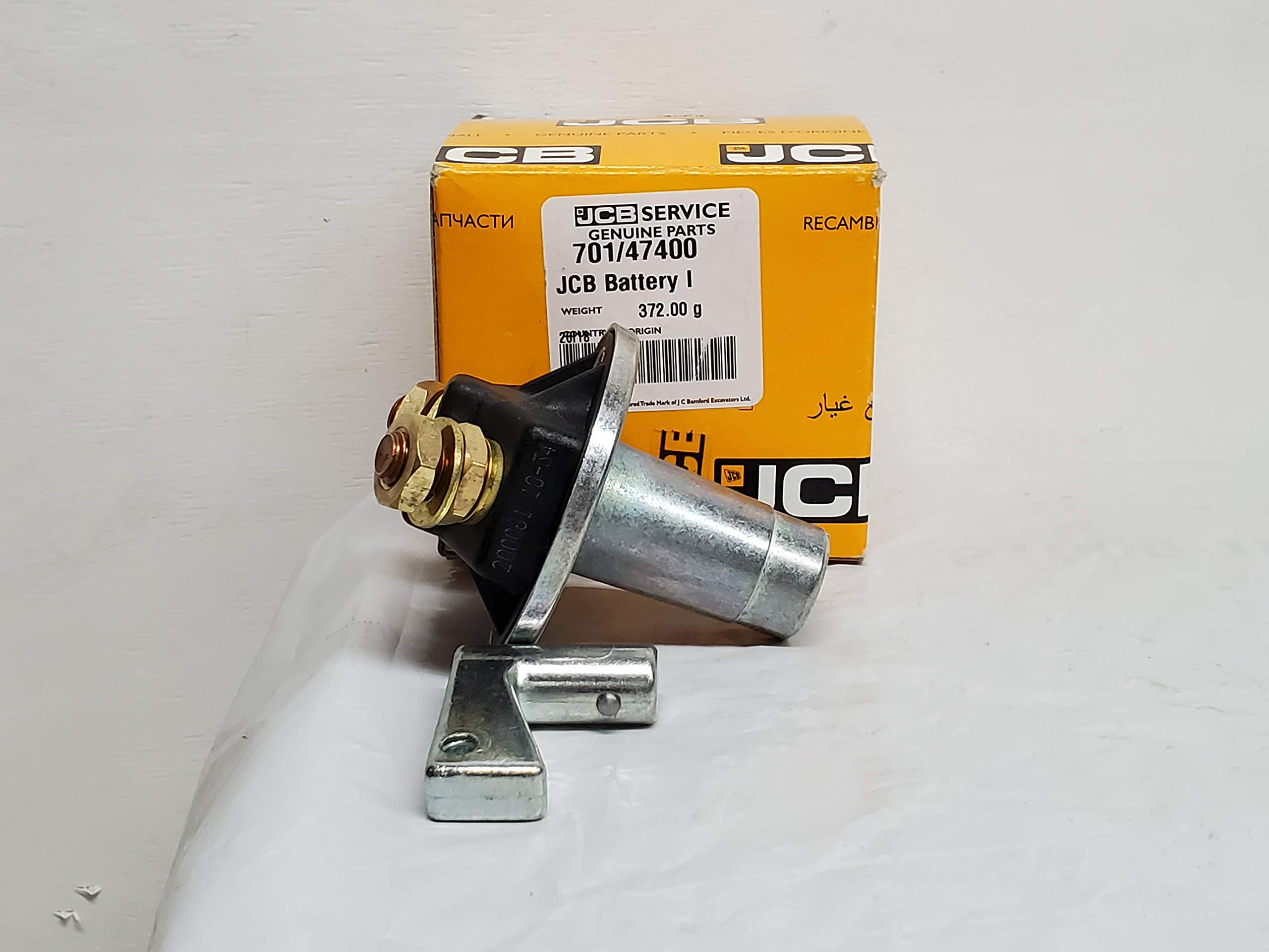 JCB Battery Isolator Switch (701/47400) - Heavy Duty 12V/24V Battery Disconnect for Marine, RV, Truck & Off-Road Vehicles - Perfect for Emergency Power Cutoff & Long-Term Storage