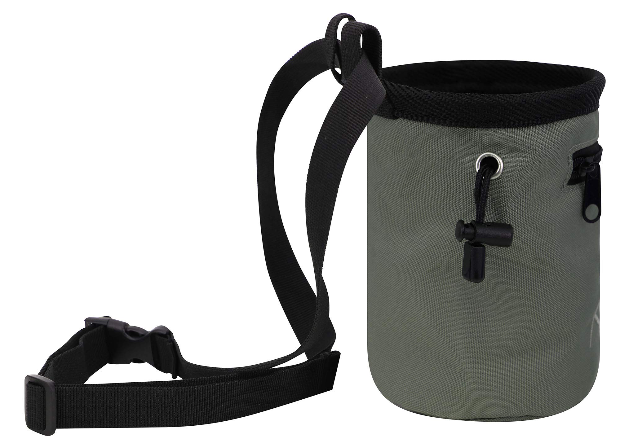 AMC Rock Climbing Chalk Bag with Adjustable Belt - Panda Design for Bouldering & Gym Training - Perfect for Indoor/Outdoor Climbing Adventures