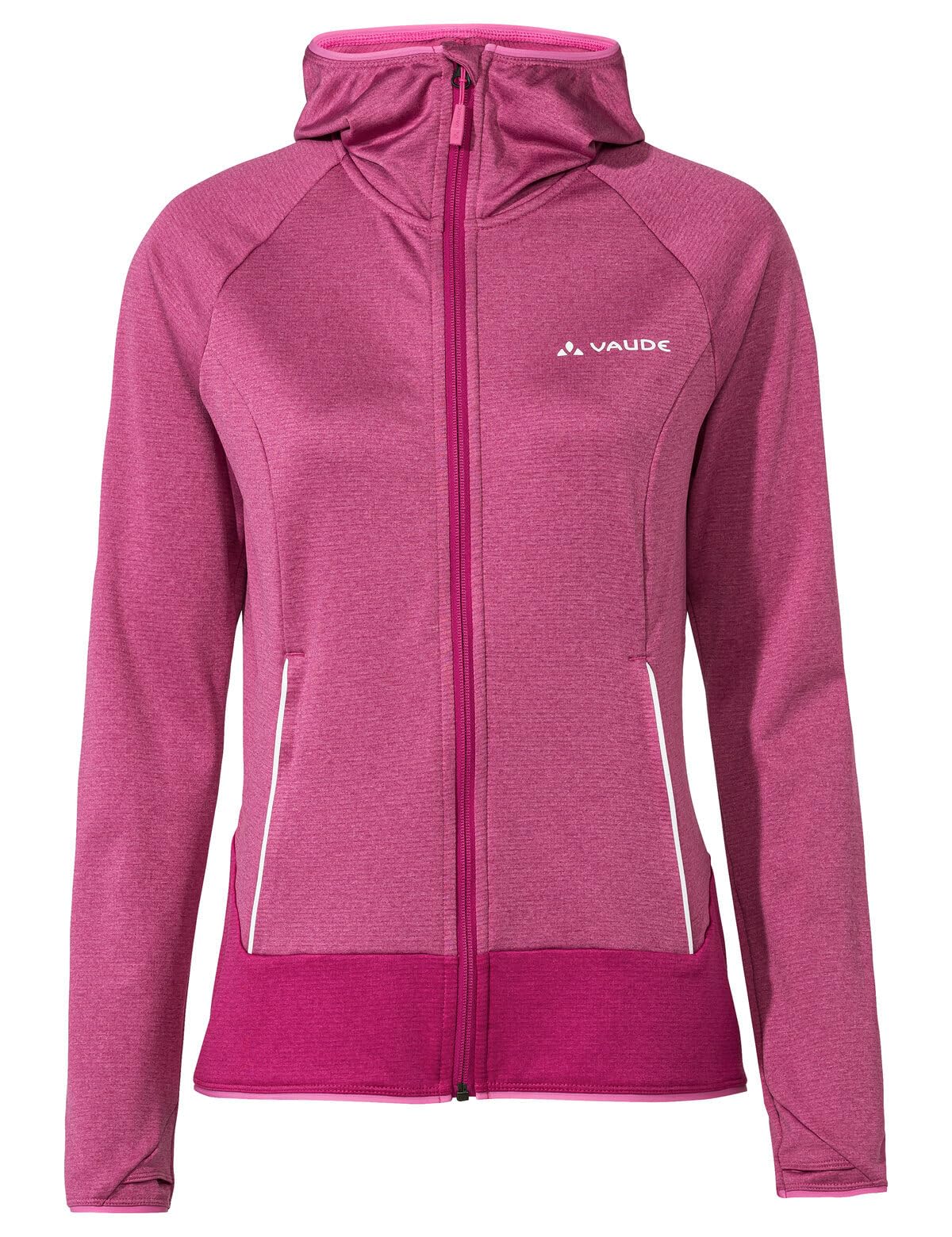 VAUDE Women's Tekoa Fleece Jacket II - Lightweight Warm Winter Fleece Jacket for Hiking, Camping & Outdoor Activities