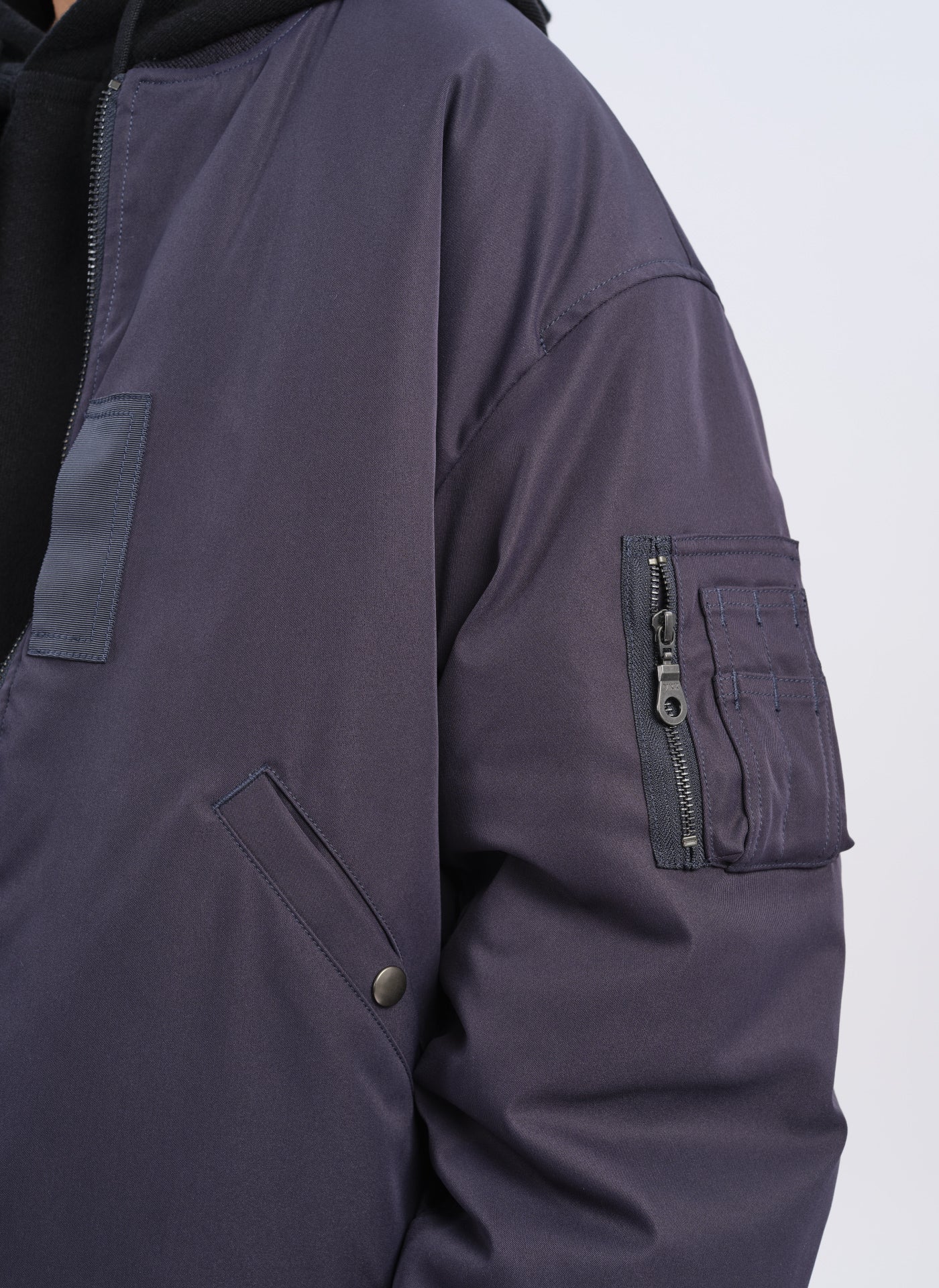Solotex Primaloft Insulated MA-1 Bomber Jacket - Lightweight Winter Coat for Men, Water-Resistant & Windproof - Perfect for Outdoor Activities, Travel & Casual Wear