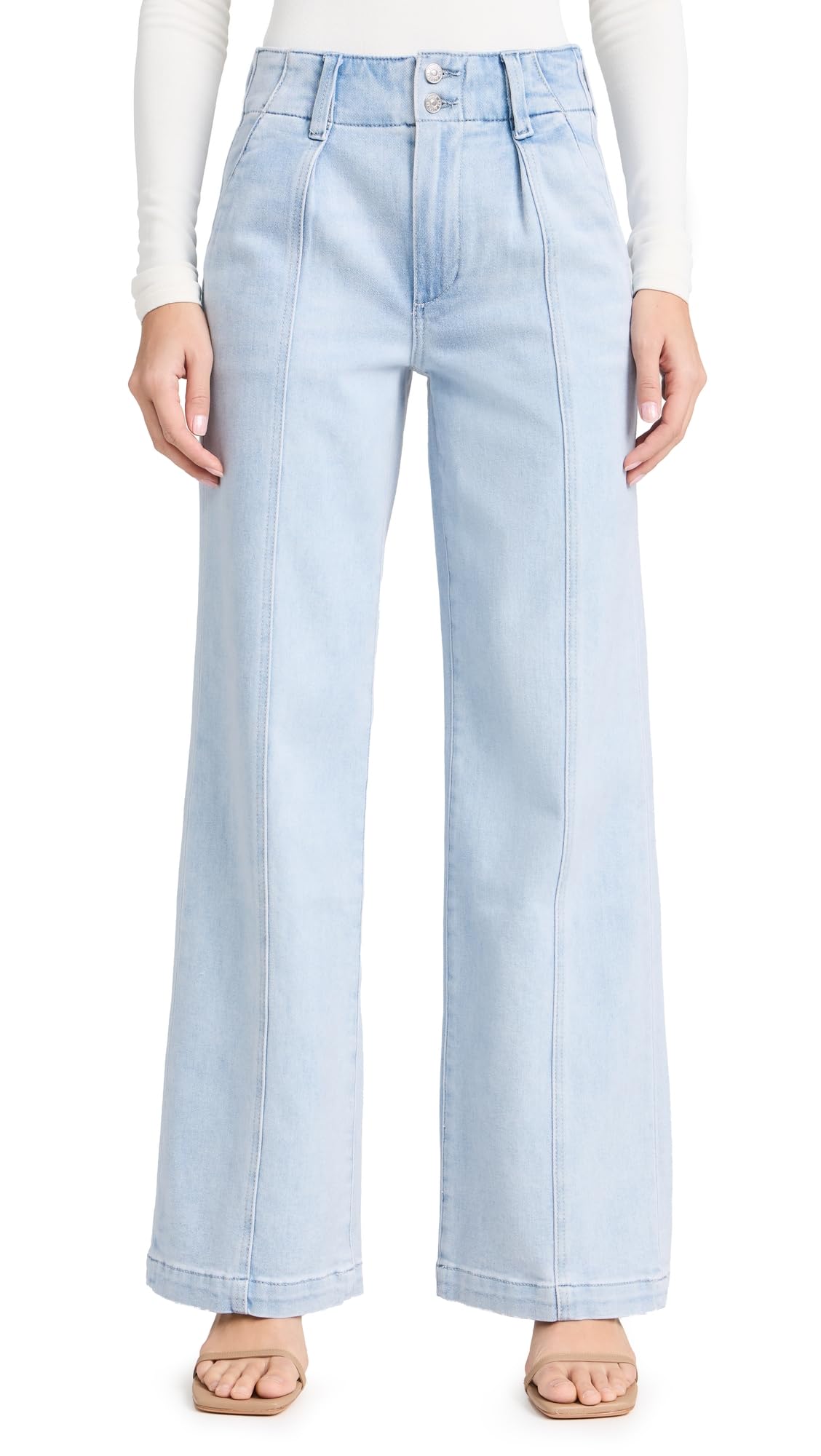 PAIGE Women's Brooklyn High-Rise Skinny Jeans - Stretch Denim Pants for Everyday Comfort & Style | Perfect for Work, Casual Outings & Date Nights