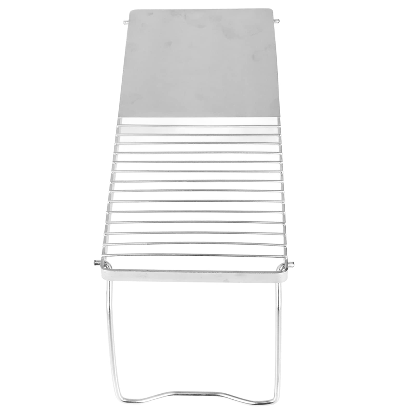 Portable Outdoor BBQ Grill Stand for Camping, Picnics & Backyard Cooking - Demeras Heavy Duty Stainless Steel Folding Kitchen Stand - Perfect for Tailgating, Beach Parties & RV Trips