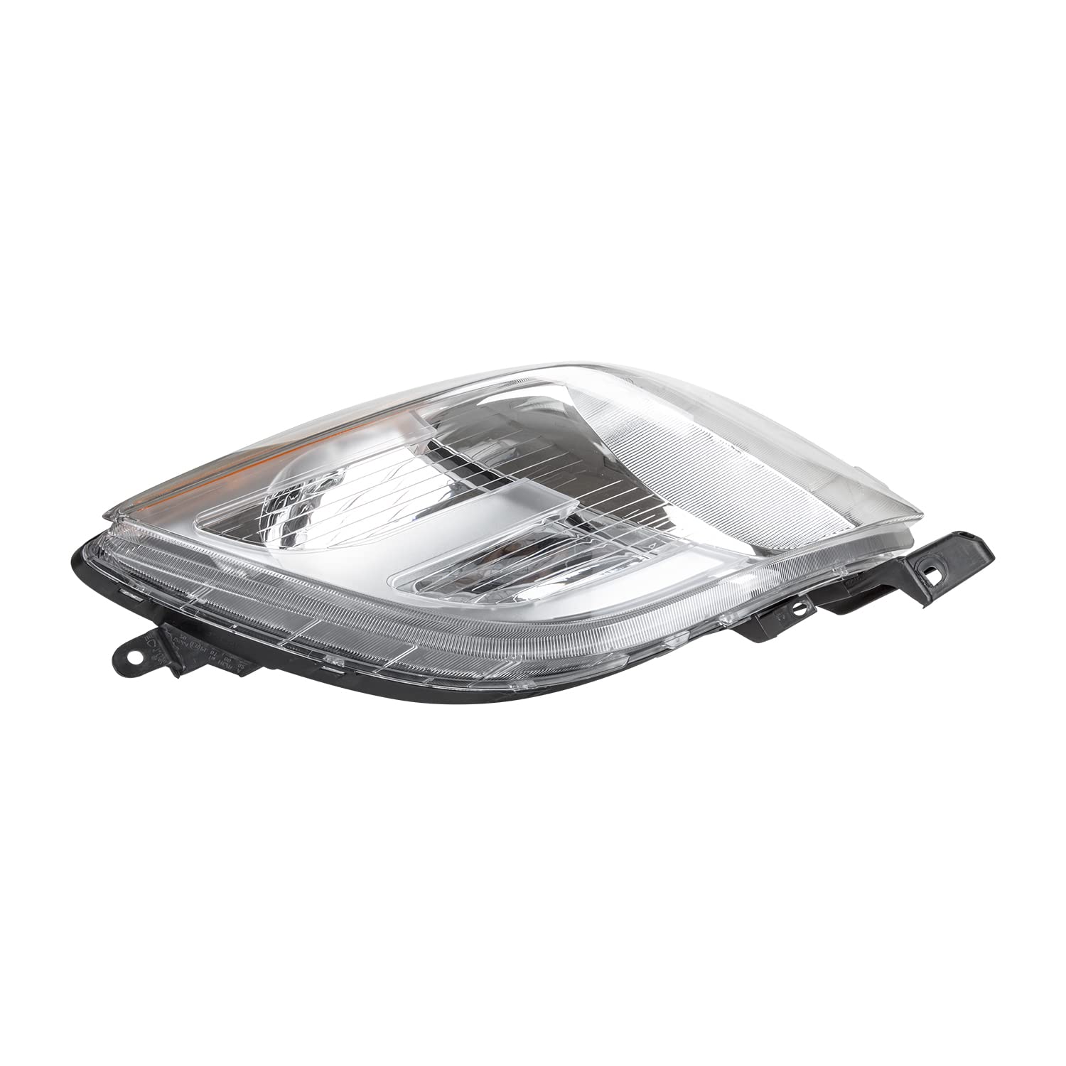 TYC Left Headlight Assembly Compatible with 2007-2008 Toyota Yaris - Replacement for Broken or Foggy Headlights - Perfect for Night Driving and Road Safety