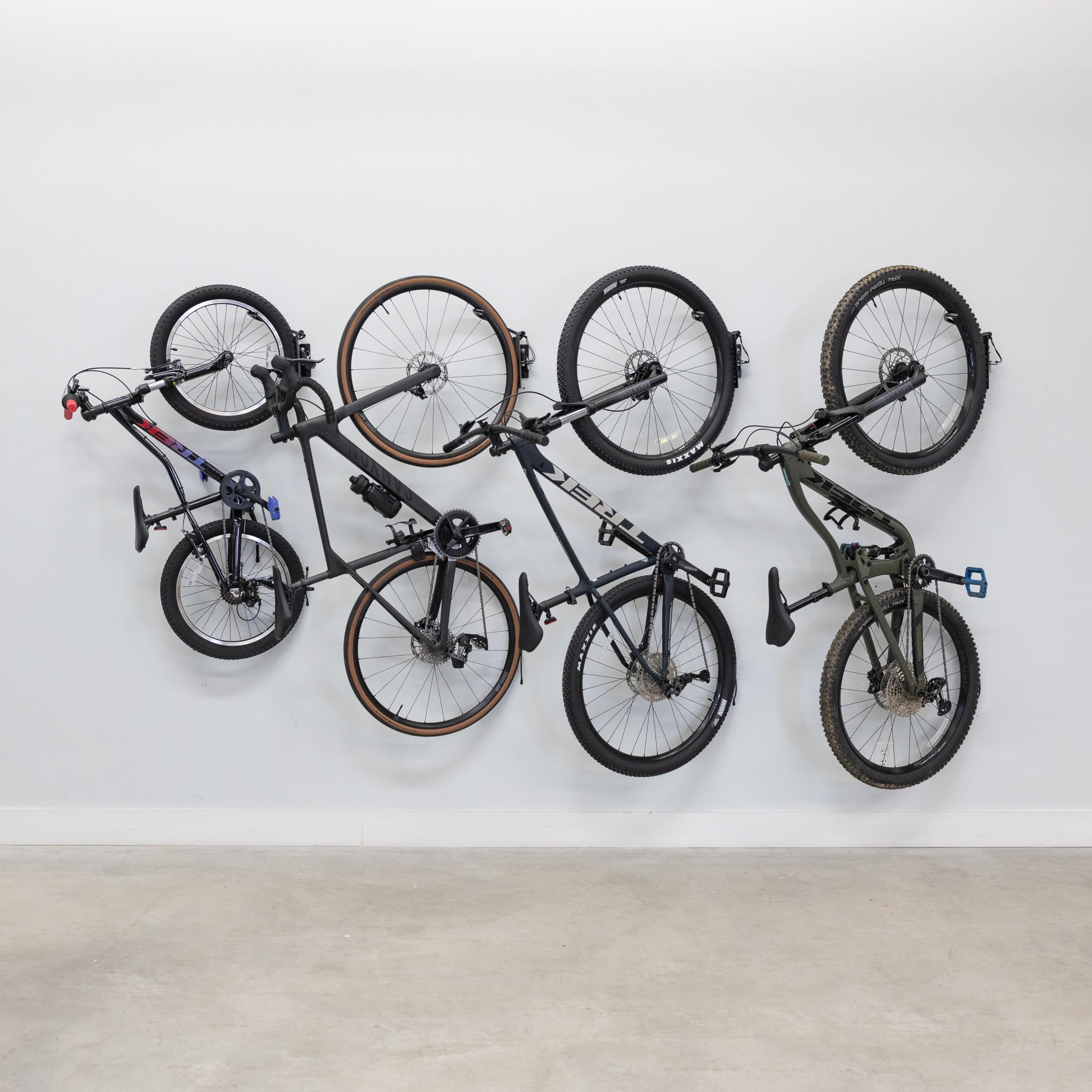 Vertical Bike Rack Wall Mount - Swivel Bike Hanger Hook with Stopper for Garage Storage | Indoor Bicycle Organizer for Home, Apartment & Cycling Enthusiasts