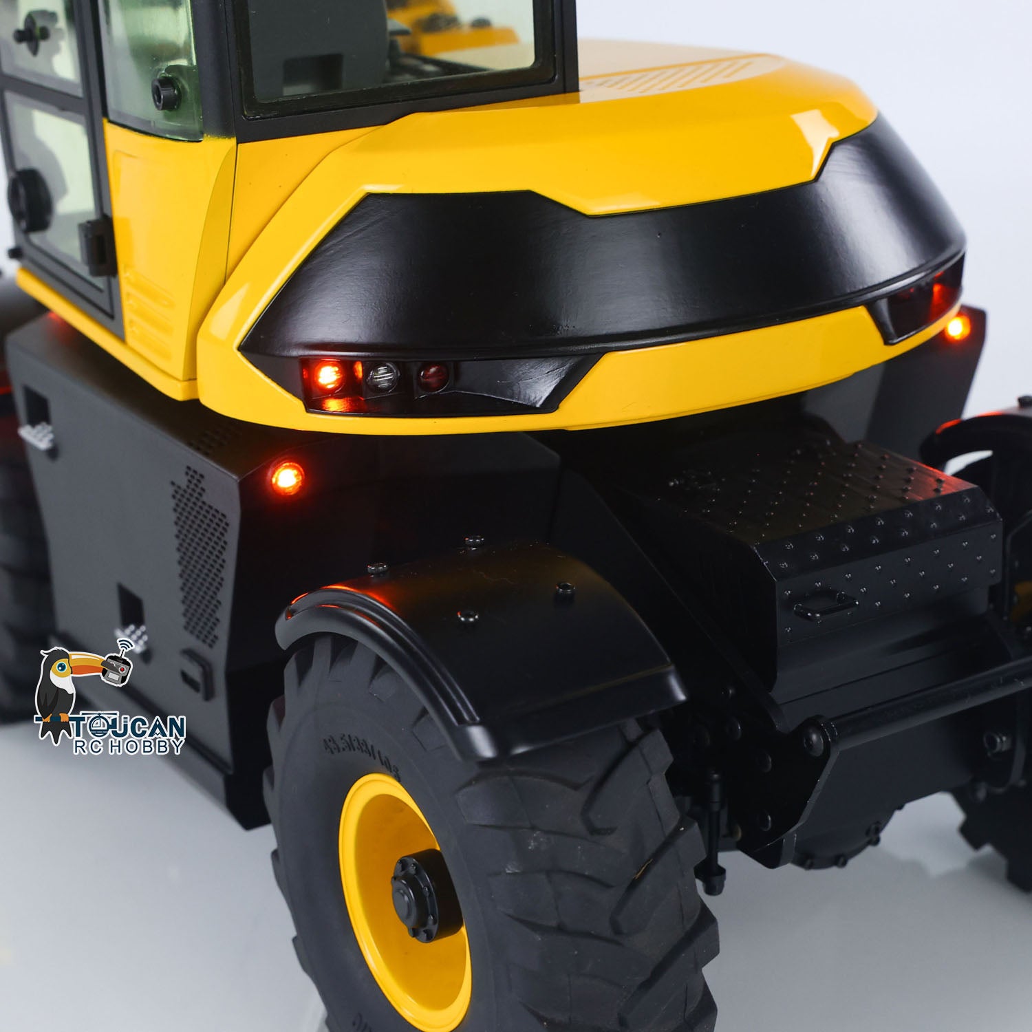 1/14 Scale RC Hydraulic Excavator Toy - 110W 9CH Valve Remote Control Metal Construction Digger Model PL18EV with 3 Movable Arms | For Kids & Adults, Construction Site Simulation, Outdoor Play & Collectors