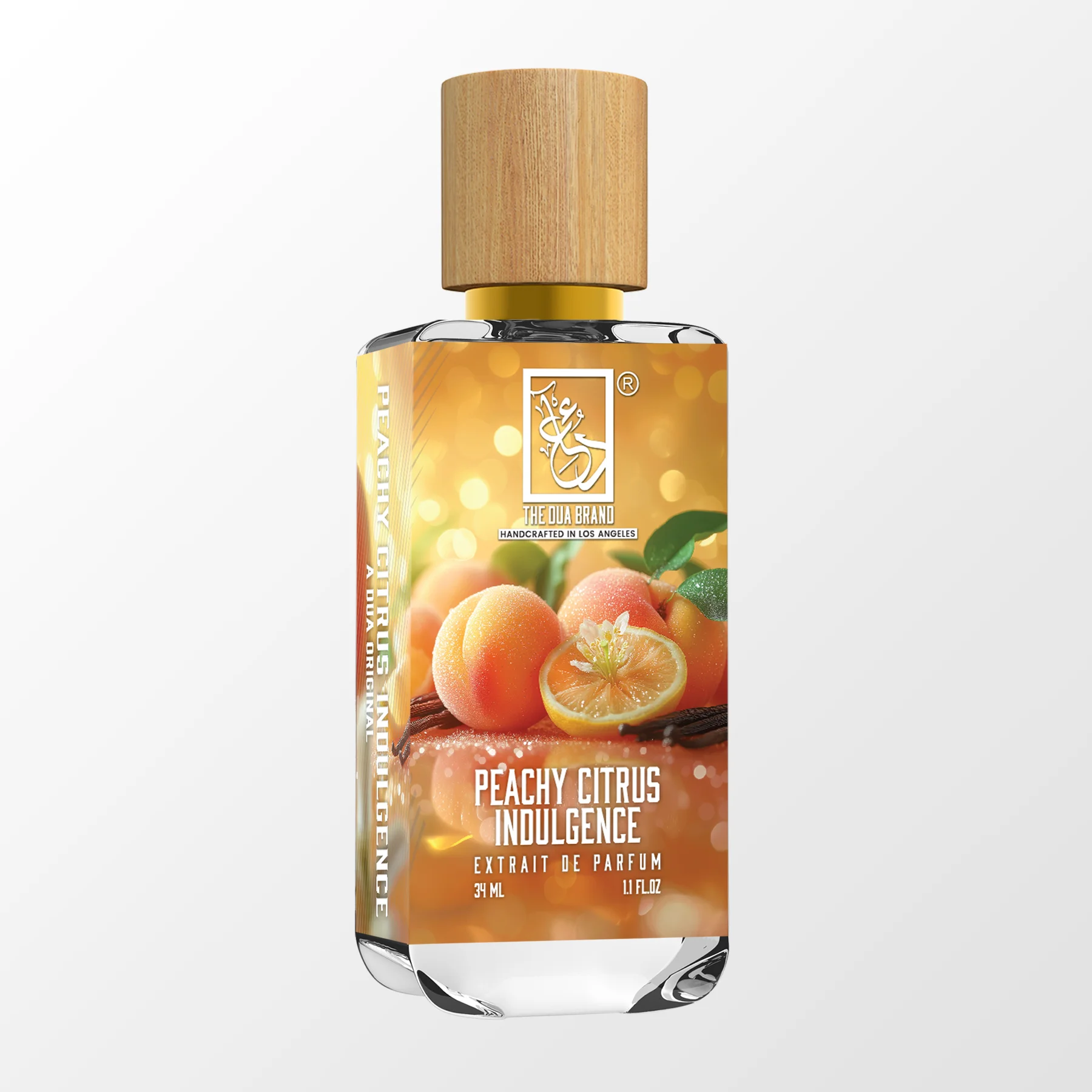 Peachy Citrus Indulgence Body Lotion - Hydrating & Nourishing Peach Scented Moisturizer for Dry Skin - Perfect for Daily Use & Spa Days