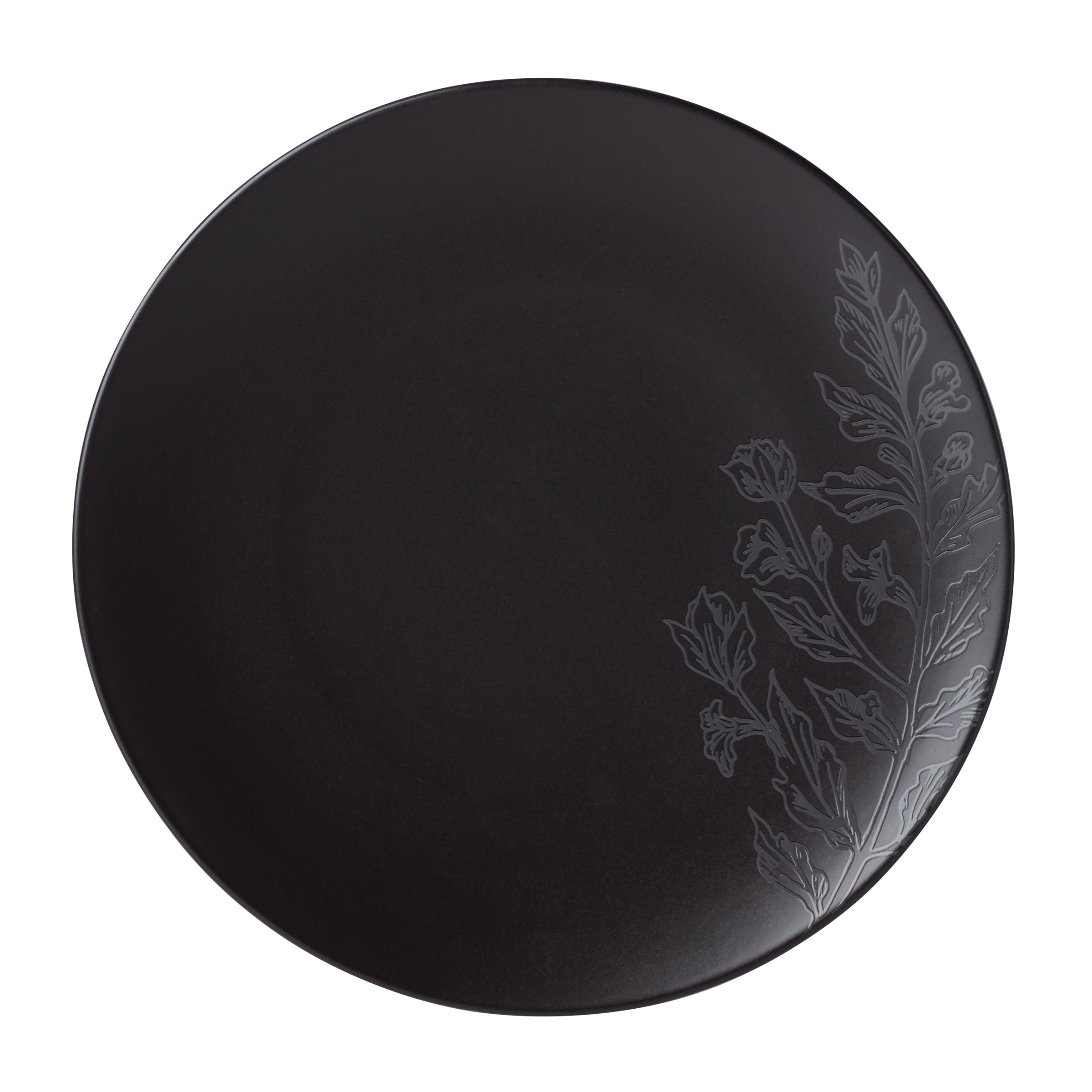 Roseto Charcoal 12-Piece Dinnerware Set - Elegant Stoneware Plates, Bowls & Mugs for Everyday Dining, Dinner Parties & Family Gatherings