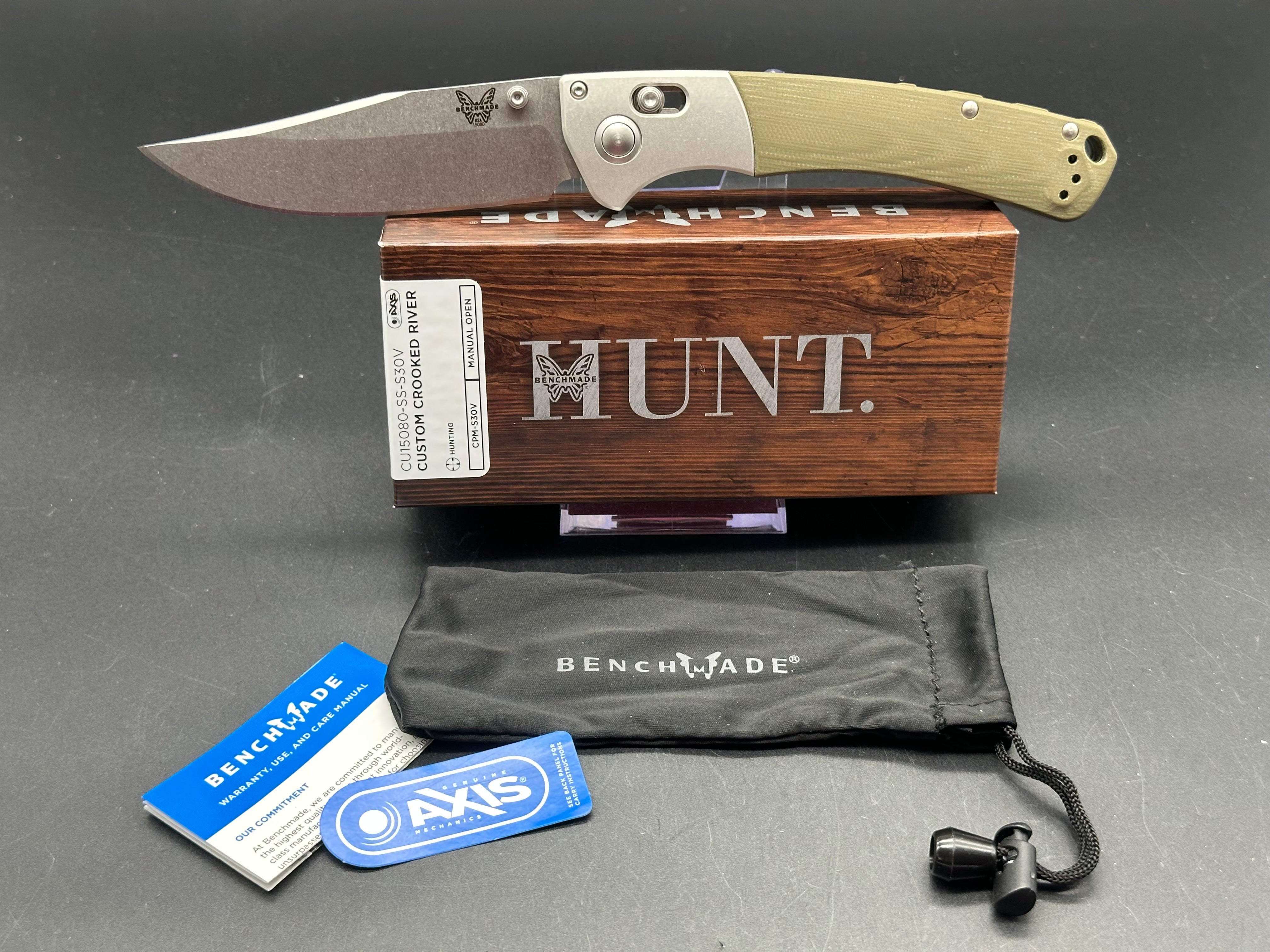 Benchmade Crooked River Custom Knife - 4