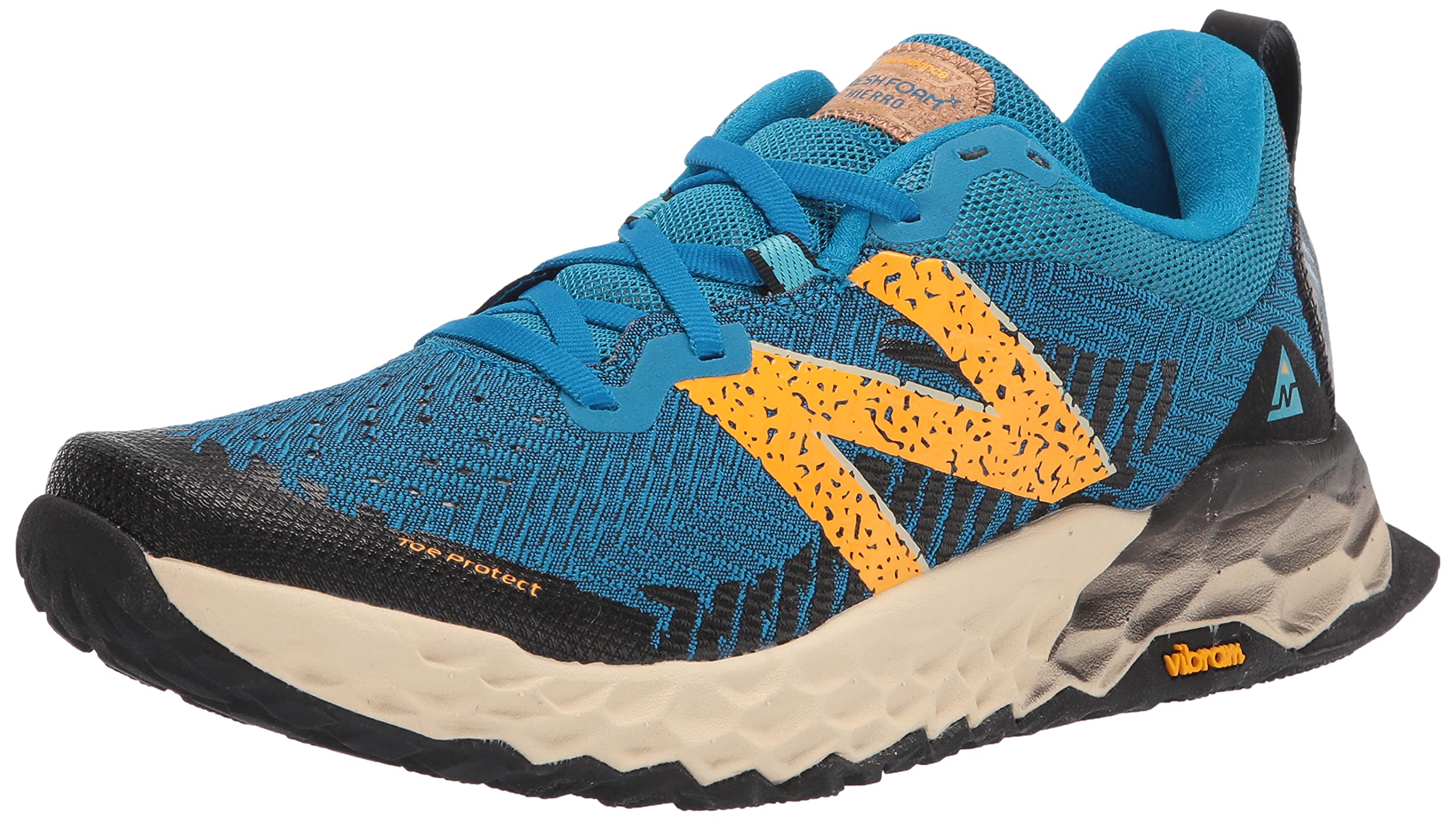 New Balance Men's Fresh Foam Hierro V6 Trail Running Shoes - Lightweight & Durable for Hiking, Outdoor Adventures & Rough Terrain