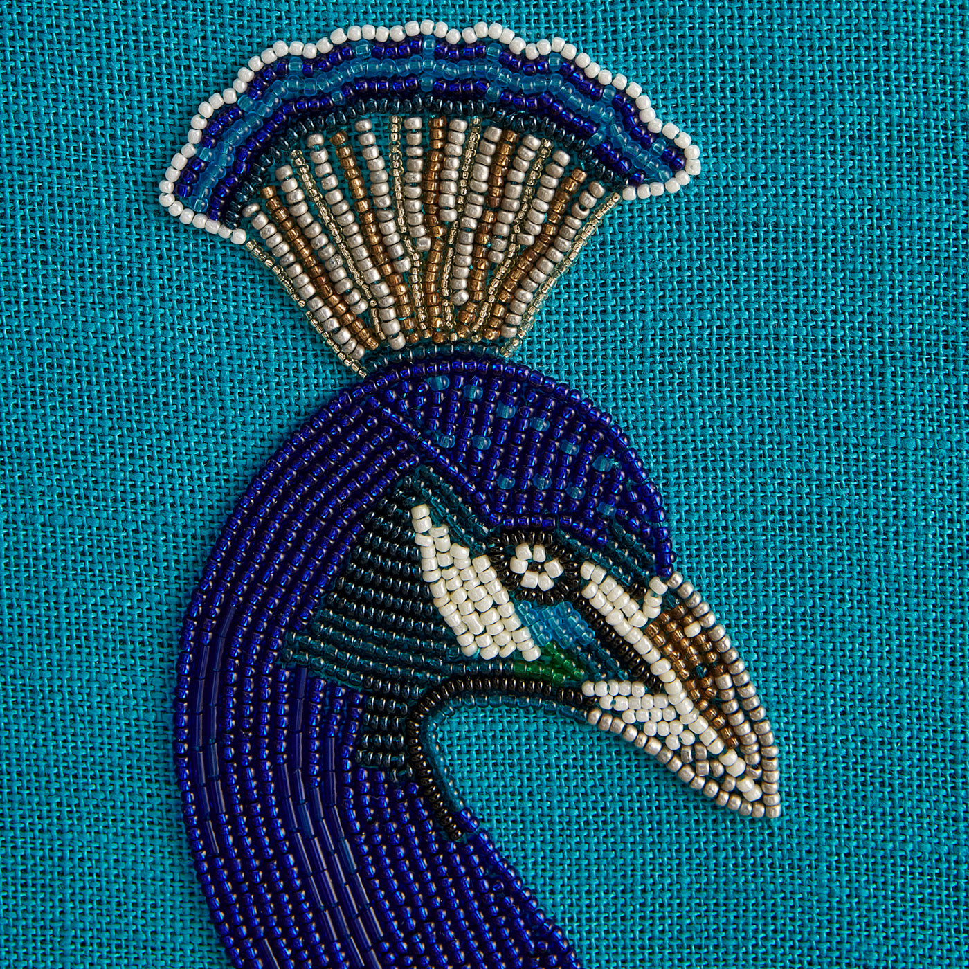 Exquisite Peacock Beaded Wall Art Decor - Handmade Bohemian Style Home Decor for Living Room, Bedroom & Office - Perfect Gift for Housewarming, Wedding & Birthday
