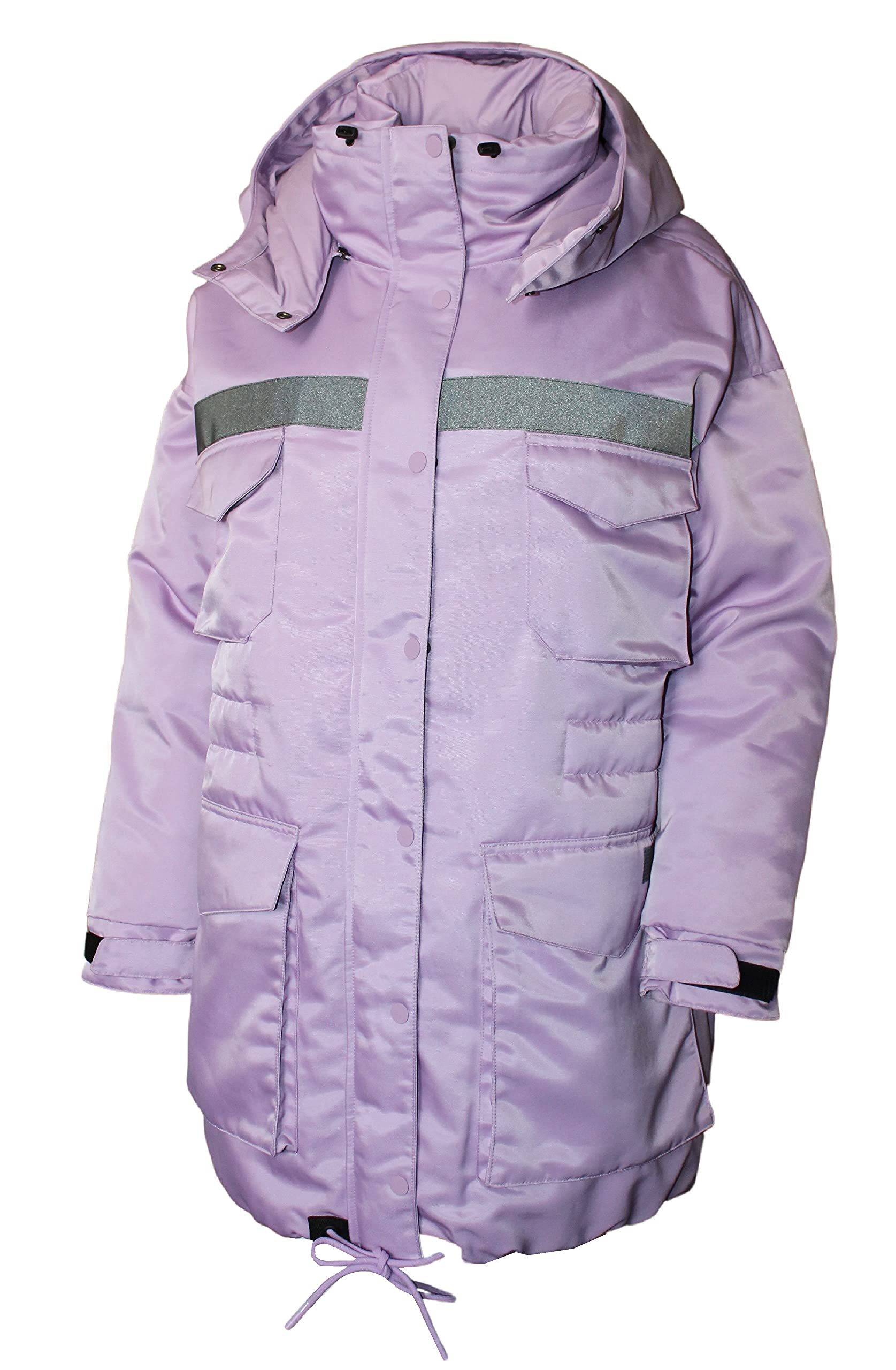 Nike Women's Oversized Full Zip Down Parka Jacket - Waterproof Winter Coat for Cold Weather | Ideal for Outdoor Activities, Commuting & City Wear