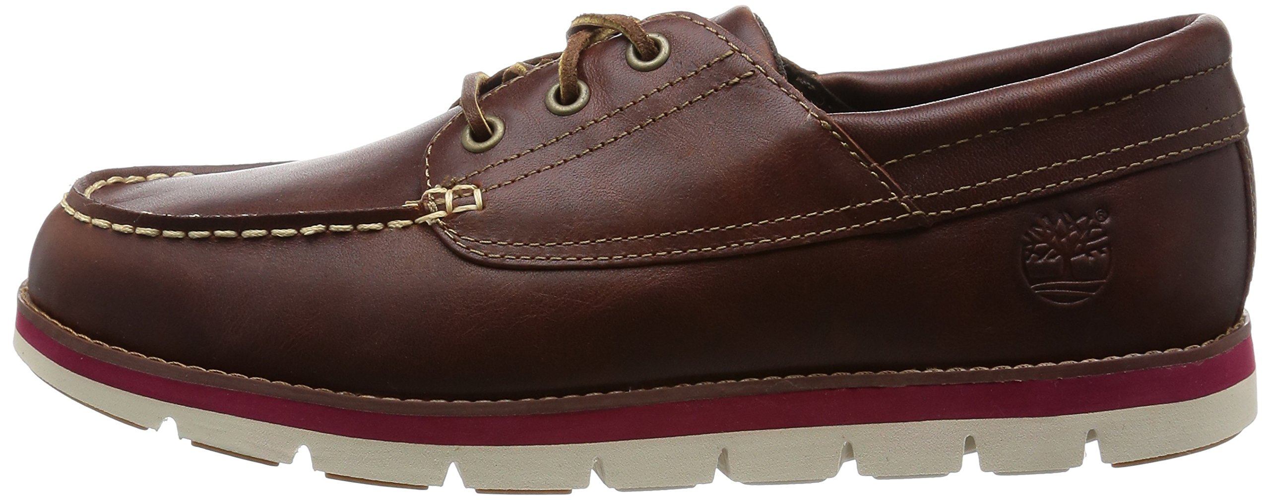 Timberland Men's Harborside 3-Eye Leather Oxford Shoes - Classic Casual & Work Boots for Outdoor, Office & Daily Wear