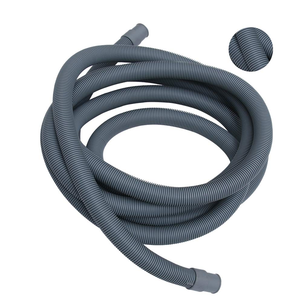 Universal Washer Inlet Hose Connector - Flexible Long Washer Drain Hose Replacement for Dishwasher & Washing Machine - Water Supply & Drainage Solution for Home Laundry & Kitchen Use