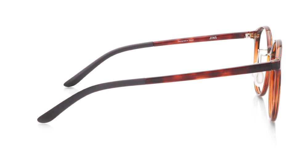 JINS Switch Classic Slim 344 Eyeglasses - Lightweight & Durable Frame for Men & Women - Perfect for Work, Reading & Everyday Use
