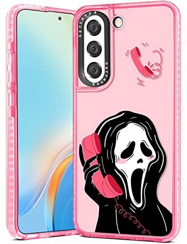 Pink Phone Skull