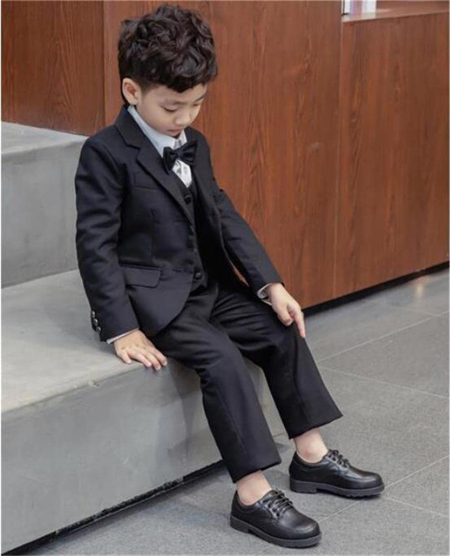 Kids' Oxford Dress Shoes - Lace-Up Brogue School Uniform Flats for Toddlers & Little Kids | Perfect for School & Formal Events
