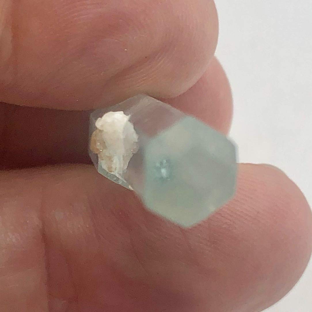 Natural Sky Blue Aquamarine Crystal Gemstone - 46x9x10mm, 31.595cts | Healing Stone for Jewelry Making, Meditation & Energy Work