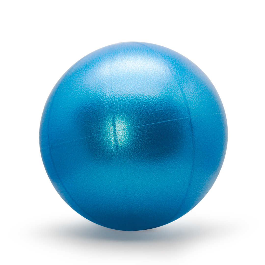 Loumet Soft Stability Ball 23cm - Exercise Yoga Ball for Home Gym, Pilates, Pregnancy & Physical Therapy - Anti-Burst Fitness Ball with Pump for Workouts & Balance Training