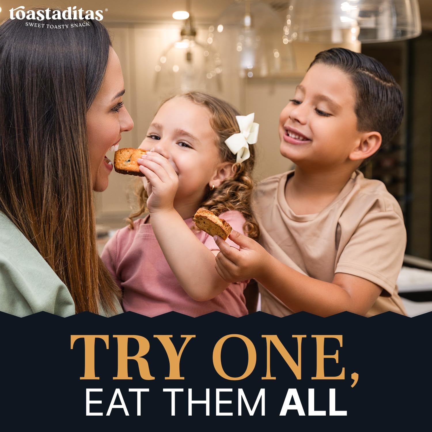 Toastaditas Chocolate Chips Toasted Cookies - 11g Protein, All-Natural Ingredients, No Artificial Flavors | Healthy Snack for Kids & Adults | Perfect for Lunch Boxes, Office Snacks & After-School Treats (3-Pack)