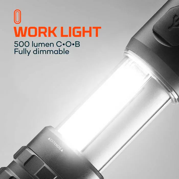 NEBO SLYDE KING 1K LED Flashlight - 1000 Lumens Super Bright, Waterproof, Rechargeable Tactical Light for Camping, Hiking, Emergency & Outdoor Adventures