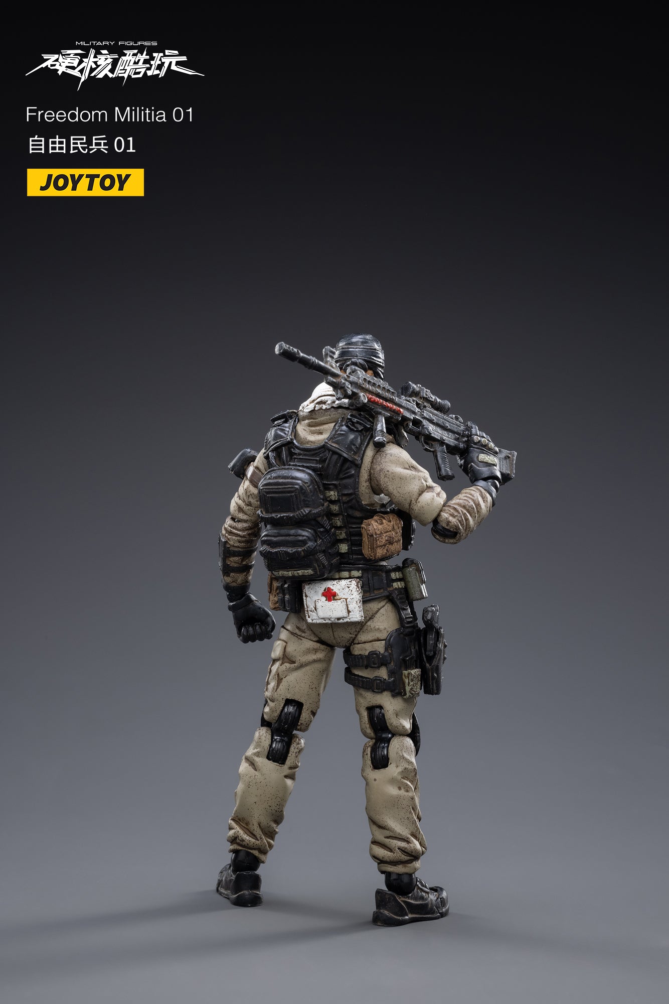 JOYTOY 1/18 Scale Action Figure Set - Hardcore Freedom Militia Trio (3PCS) | Collectible Military Model Toys for Display & Diorama Scenes | Perfect for Action Figure Collectors & Wargaming Enthusiasts