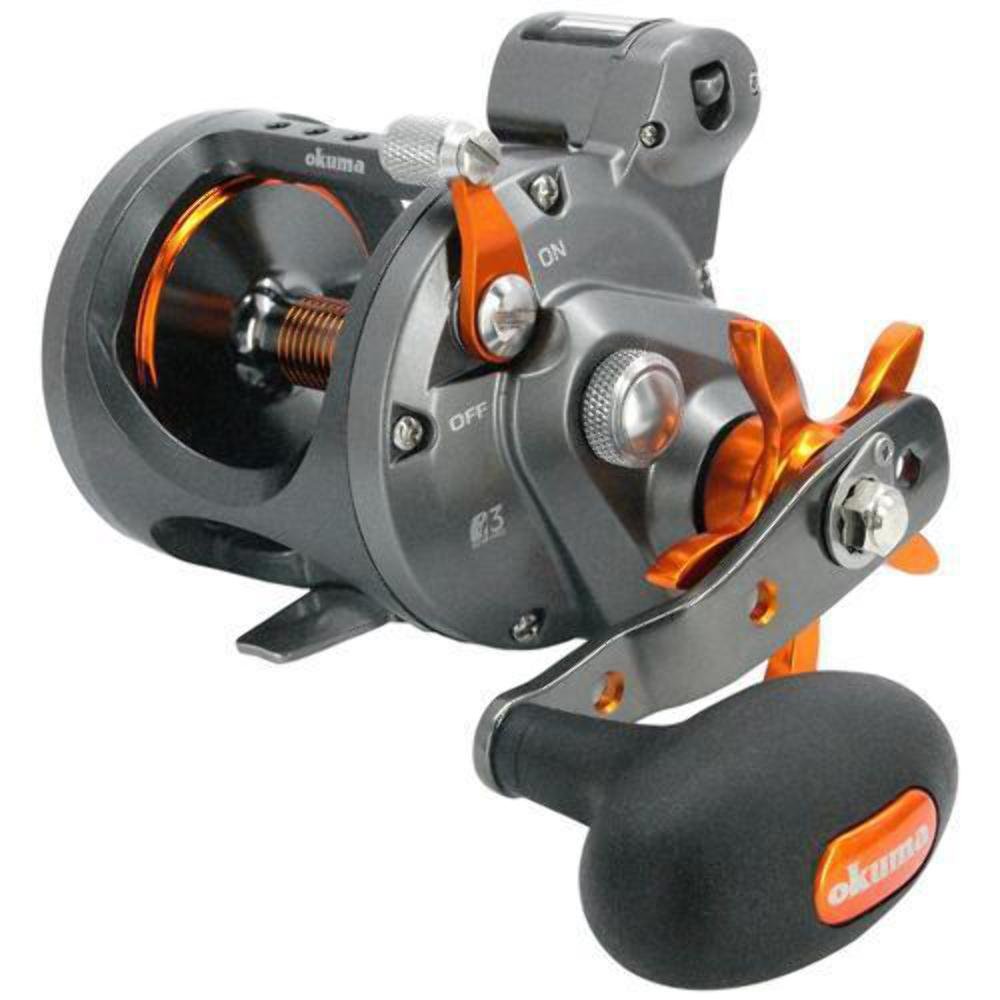 Okuma Cold Water Linecounter Trolling Reel - Precision Saltwater Fishing Reel for Deep Sea & Ice Fishing | Durable Gear for Salmon, Trout & Walleye Anglers