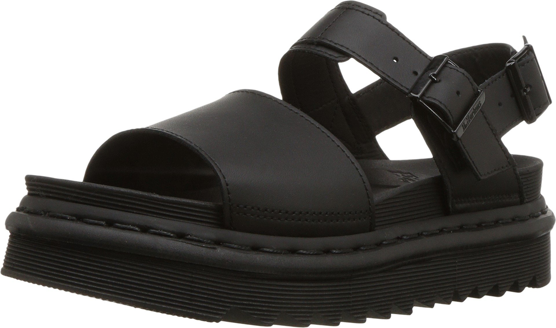 Dr. Martens Women's Voss Hydro Fisherman Sandal - Comfortable Leather Sandals for Women, Size 5.5 UK Men/6 UK Women - Perfect for Summer, Beach, and Casual Outings