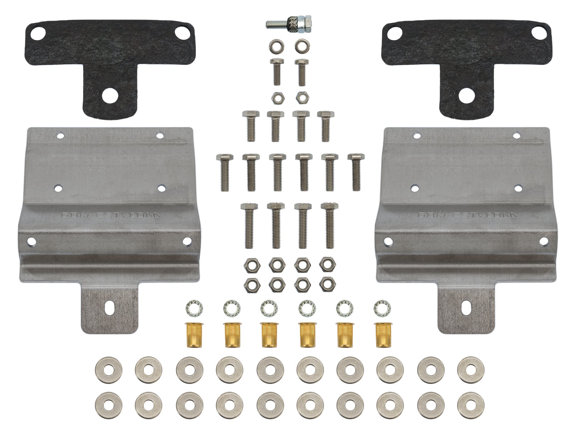 Eurovan Awning Mounting Kit - Heavy Duty Roof Rack Accessories for Camping & Outdoor Adventures