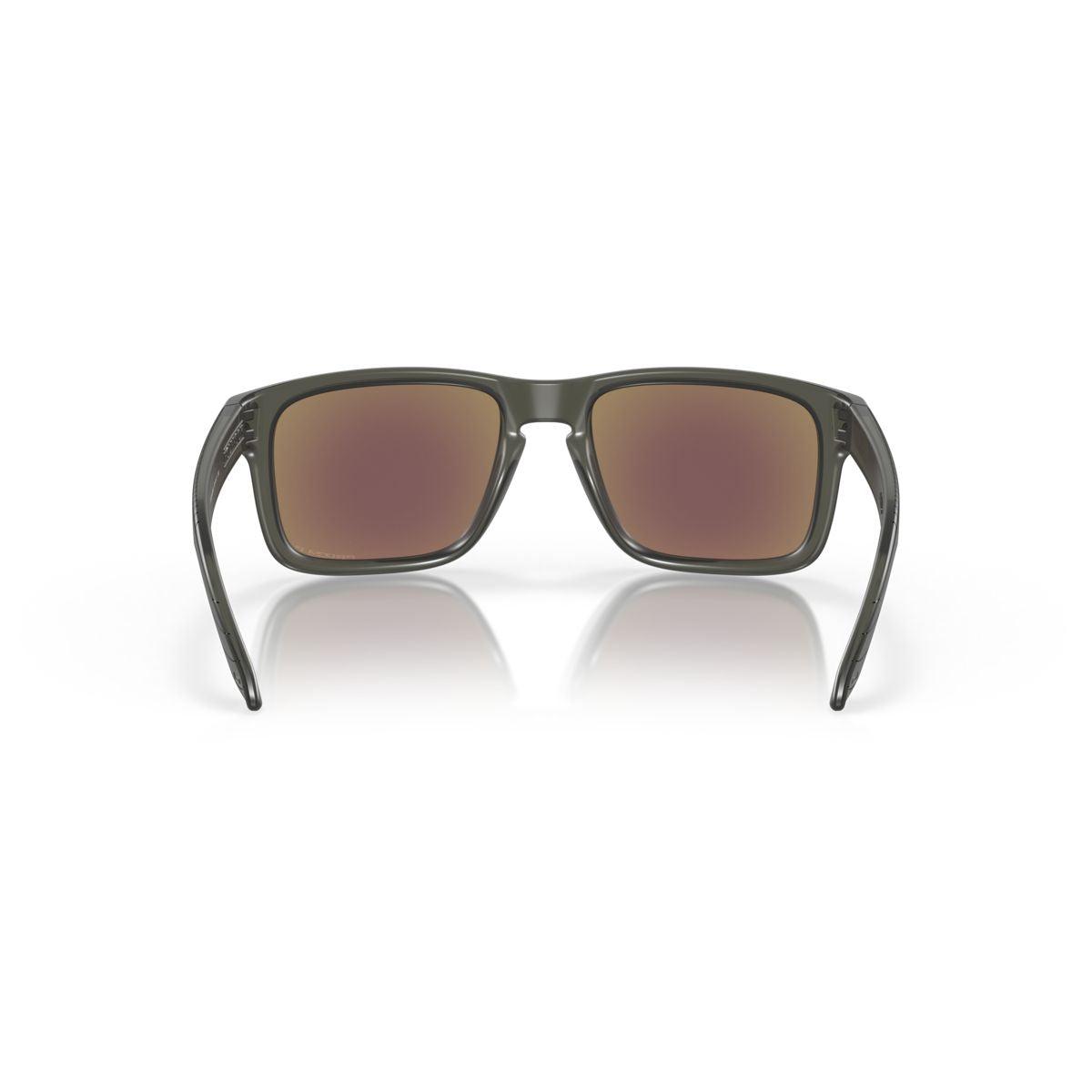 Oakley Holbrook Sunglasses - Matte Grey Smoke Frame with Prizm Sapphire Polarized Lenses (Low Bridge Fit) for Men & Women - Model 0OO9244 924465 - Perfect for Driving, Outdoor Sports & Everyday Fashion