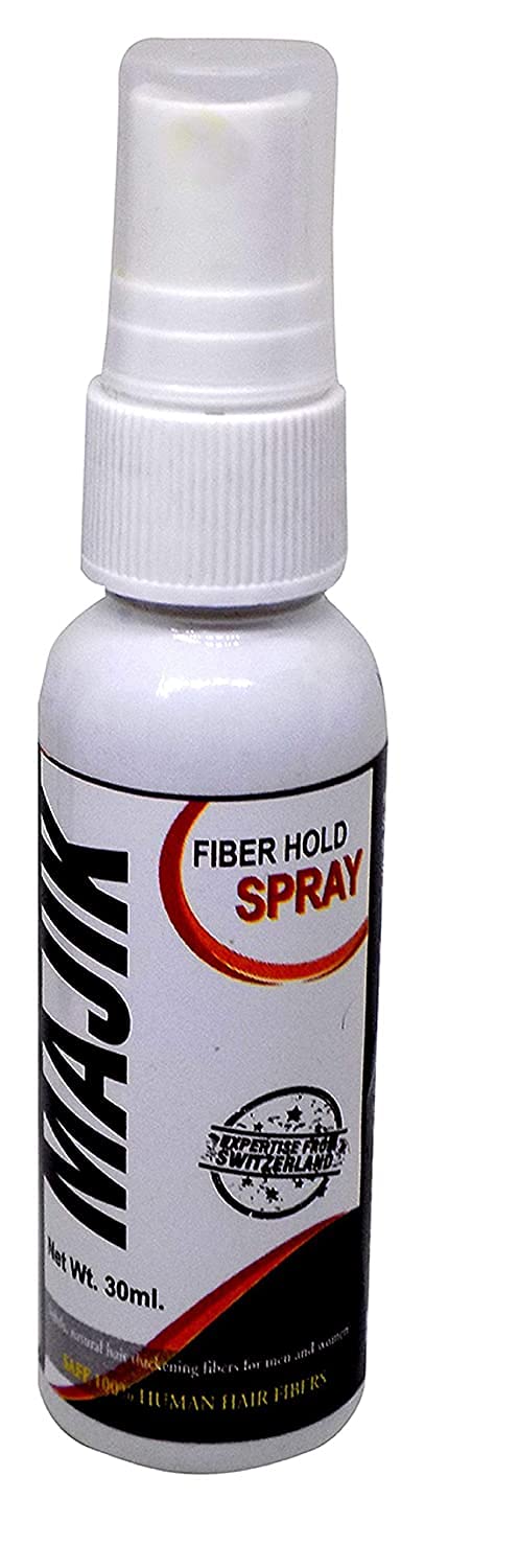 Majik Fiber Hold Hair Spray for Women & Men - Strong Hold, Long-Lasting Styling (30ml) - Perfect for Everyday Use, Parties & Special Events