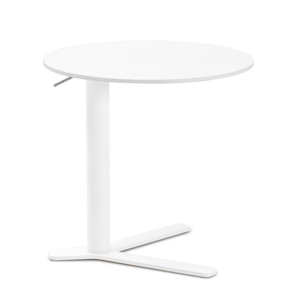 Yo Round Adjustable Height Side Table by Lapalma - Modern Nesting End Table for Living Room, Bedroom & Office - Versatile Coffee Table with Smooth 360° Rotation