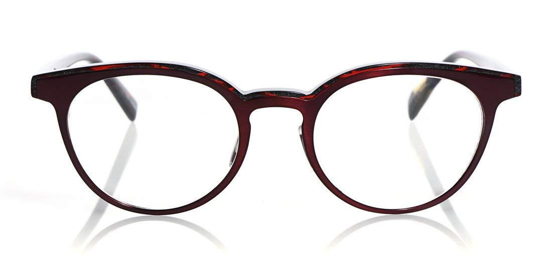 Eyebobs Low Hanging Fruit Reading Glasses - Unisex Round Frames for Work & Reading