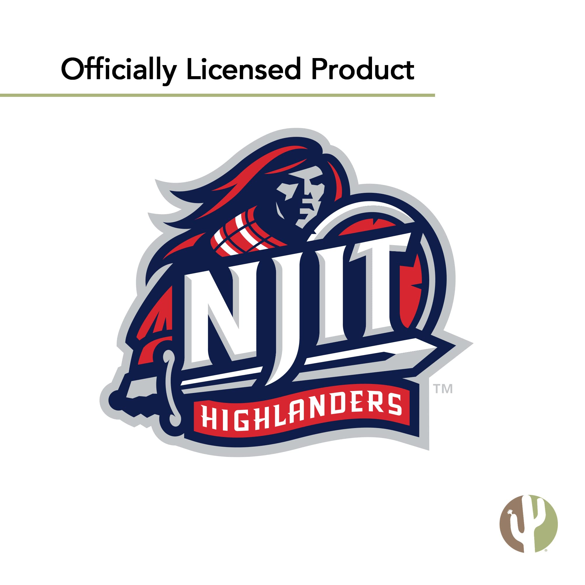 NJIT Highlanders Vinyl Decal Sticker Set - 4 Inch Waterproof Desert Cactus Design for Laptop, Water Bottle, Car & Scrapbook | Perfect for College Students, Alumni & Fans | School Spirit & DIY Crafts
