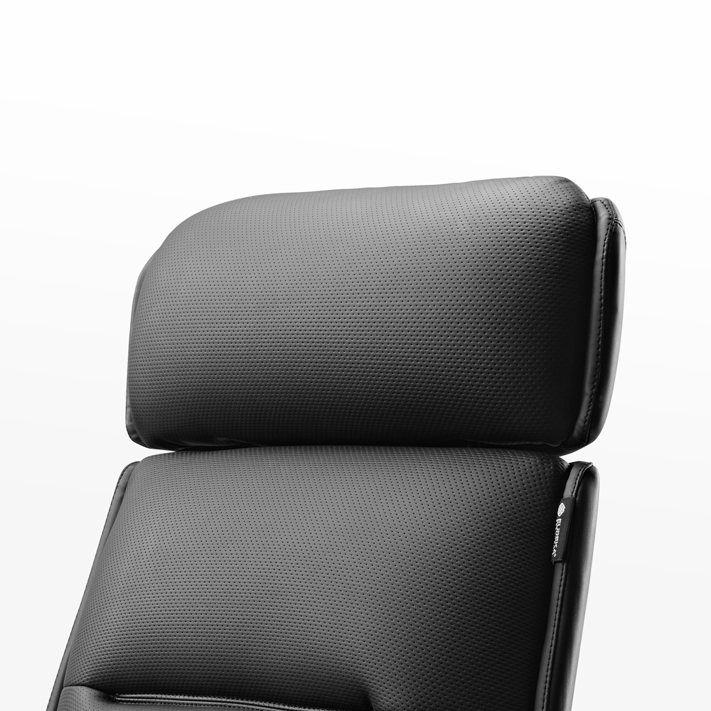 Premium Royal Microfiber Leather Executive Office Chair - Ergonomic High Back Desk Chair with Lumbar Support for Home Office, Conference Room & Workspace