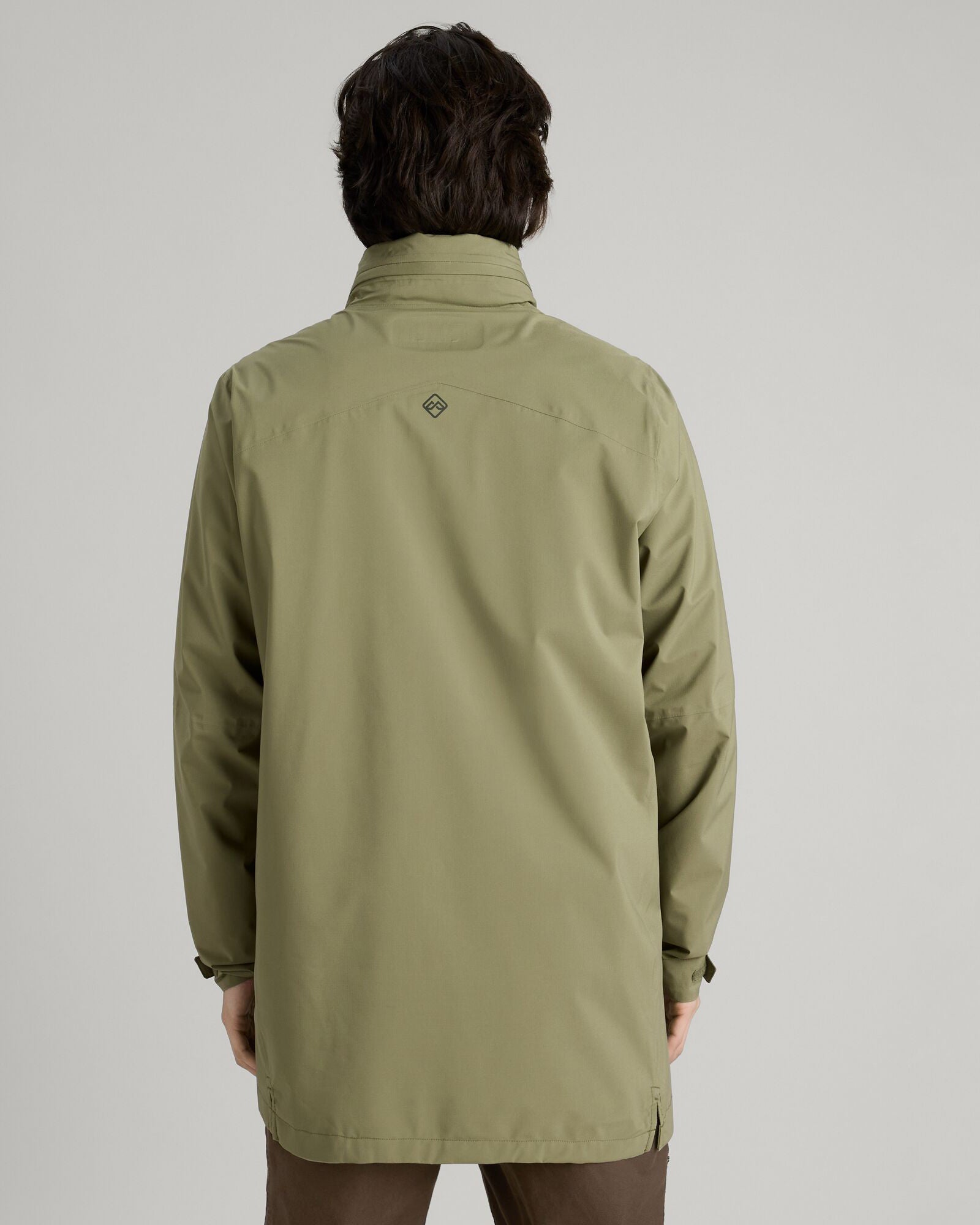 Men's Waterproof Trailhead Stretch 2.5 Layer Rain Jacket - Lightweight Hiking Parka for Outdoor Adventures (Beech Color) - Perfect for Camping, Hiking & Mountain Climbing