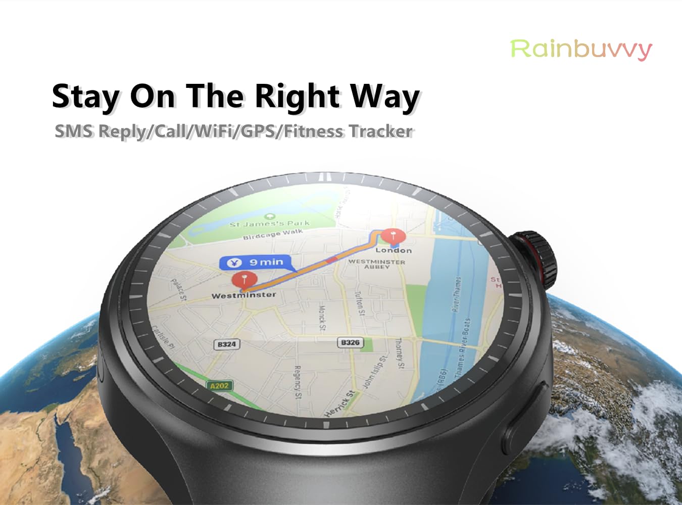 4G Smart Watch for Men - 1.43