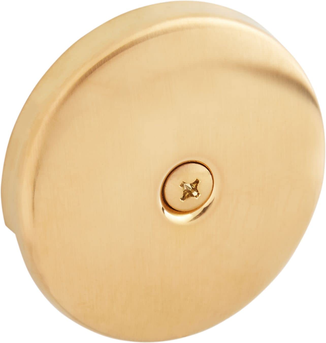 Signature Hardware 948039 Pop-Up Drain with Overflow Cover for Alcove Tub - Aged Brass - Durable Bathroom Drain for Bathtubs - Perfect for Home Renovation & Spa-Like Bath Experience
