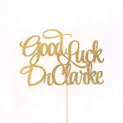 Good Luck Cake Topper - Farewell & Retirement Party Decorations - Wedding, Graduation, Birthday Celebration Cake Decor - Perfect for Special Occasions