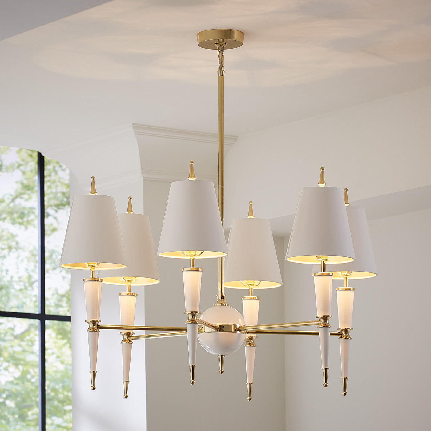 Versailles Chandelier - Elegant Crystal Ceiling Light Fixture for Dining Room, Living Room & Bedroom | Luxury Home Decor Lighting
