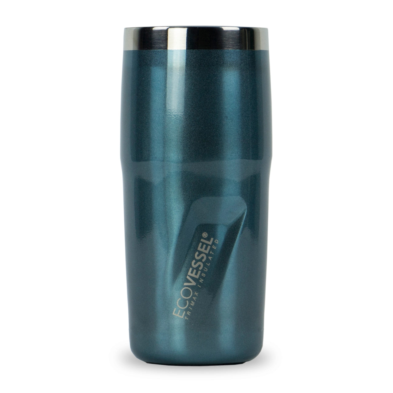 EcoVessel 16oz Insulated Stainless Steel Tumbler - The Metro Travel Mug for Hot & Cold Drinks | Leak-Proof, BPA-Free | Perfect for Commuting, Office & Outdoor Activities