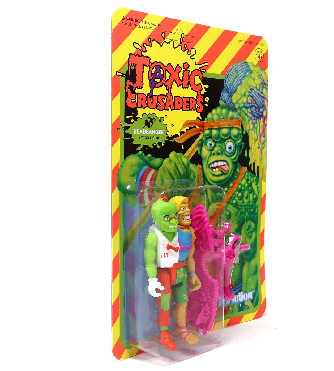 Headbanger ReAction Figures - The Toxic Avenger Collectible Action Figure for Horror Fans | Perfect for Display, Gifts & Movie Memorabilia Collections