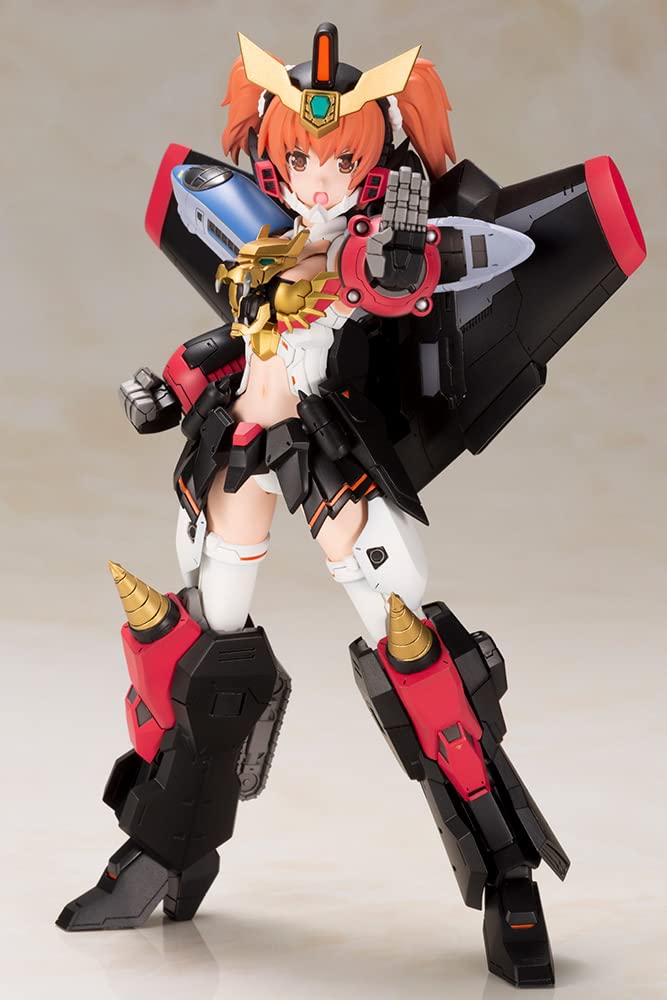 Kotobukiya The King of Braves GaoGaiGar: Crossframe Girl GaoGaiGar Plastic Model Kit - Anime Action Figure for Collectors & Display