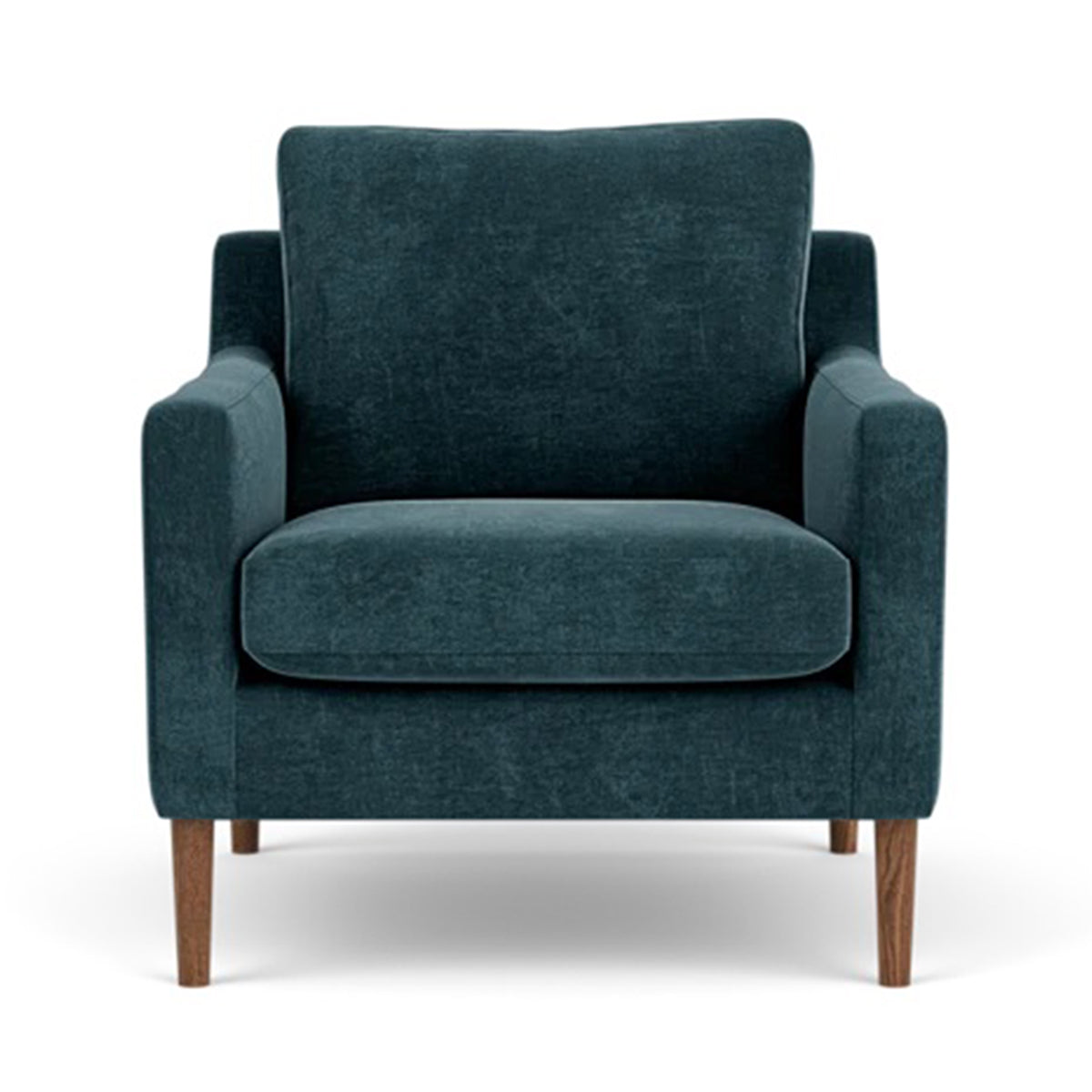 Astha Fabric Armchair - Modern Upholstered Accent Chair for Living Room, Bedroom & Office - Comfortable Lounge Chair with Soft Fabric & Sturdy Frame