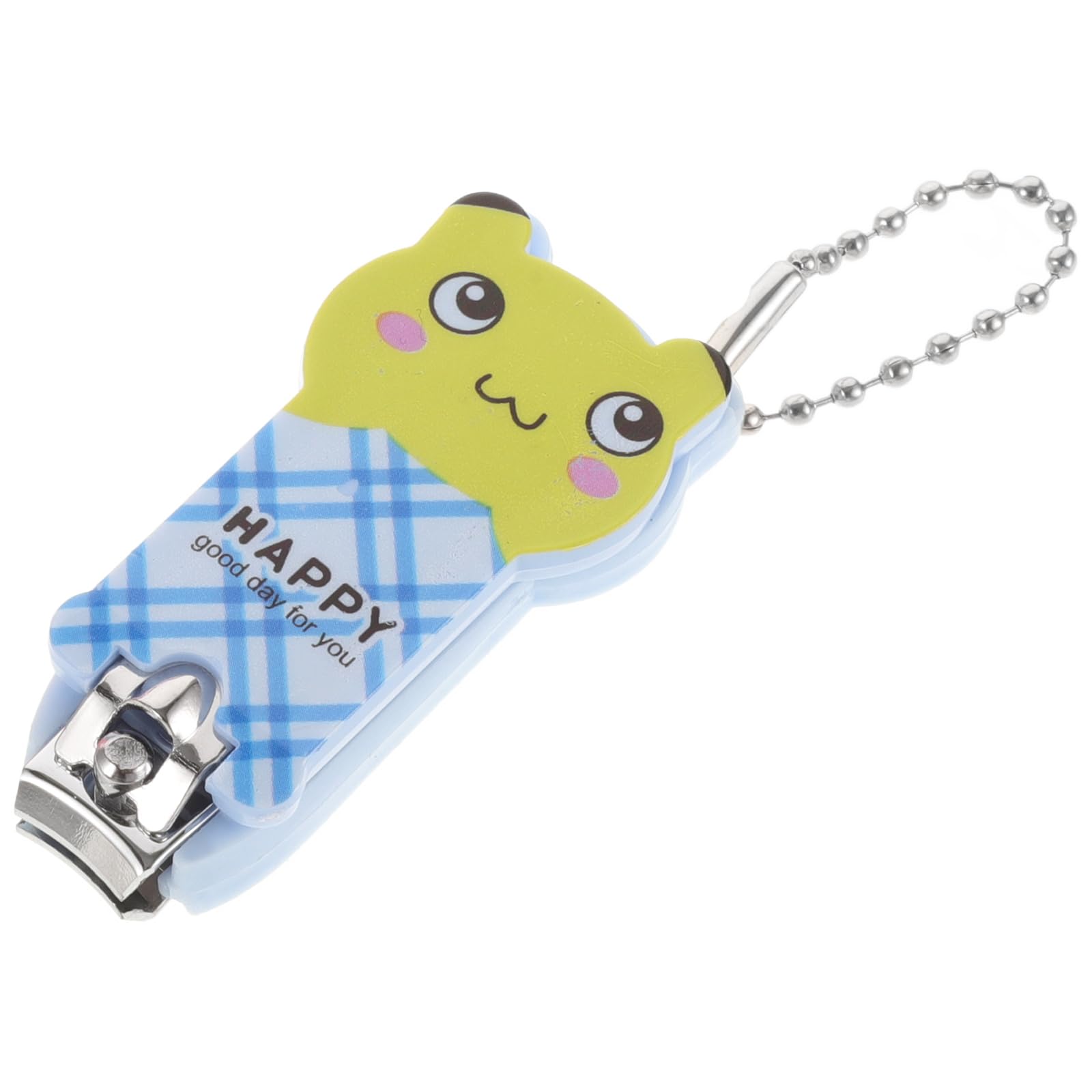 FRCOLOR Small Manicure Tools - Cute Cartoon Animal Nail Clippers & Scissors Set for Precise Nail Trimming | Portable Nail Care Kit for Travel, Home, and Salon Use