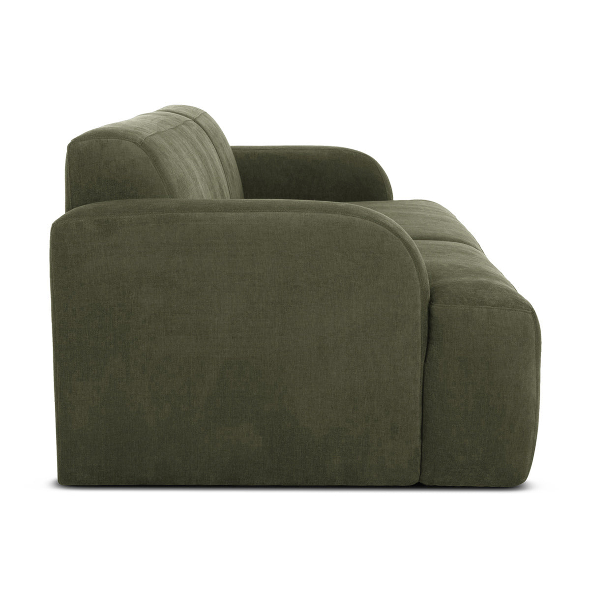 Brooklyn 3-Seater Sofa - Modern Fabric Couch for Living Room, Lounge & Family Room - Comfortable Sectional Sofa for Home Decor