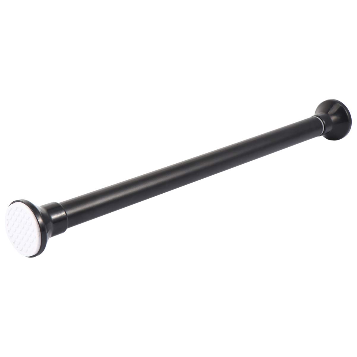 DOITOOL 1-Pack Adjustable Tension Curtain Rod - 28-48 Inch Rustproof Alloy Closet Rod for Shower, Clothes Rail, Dorm & Home Decor - No Drill Installation for Windows, Doors & Wardrobes