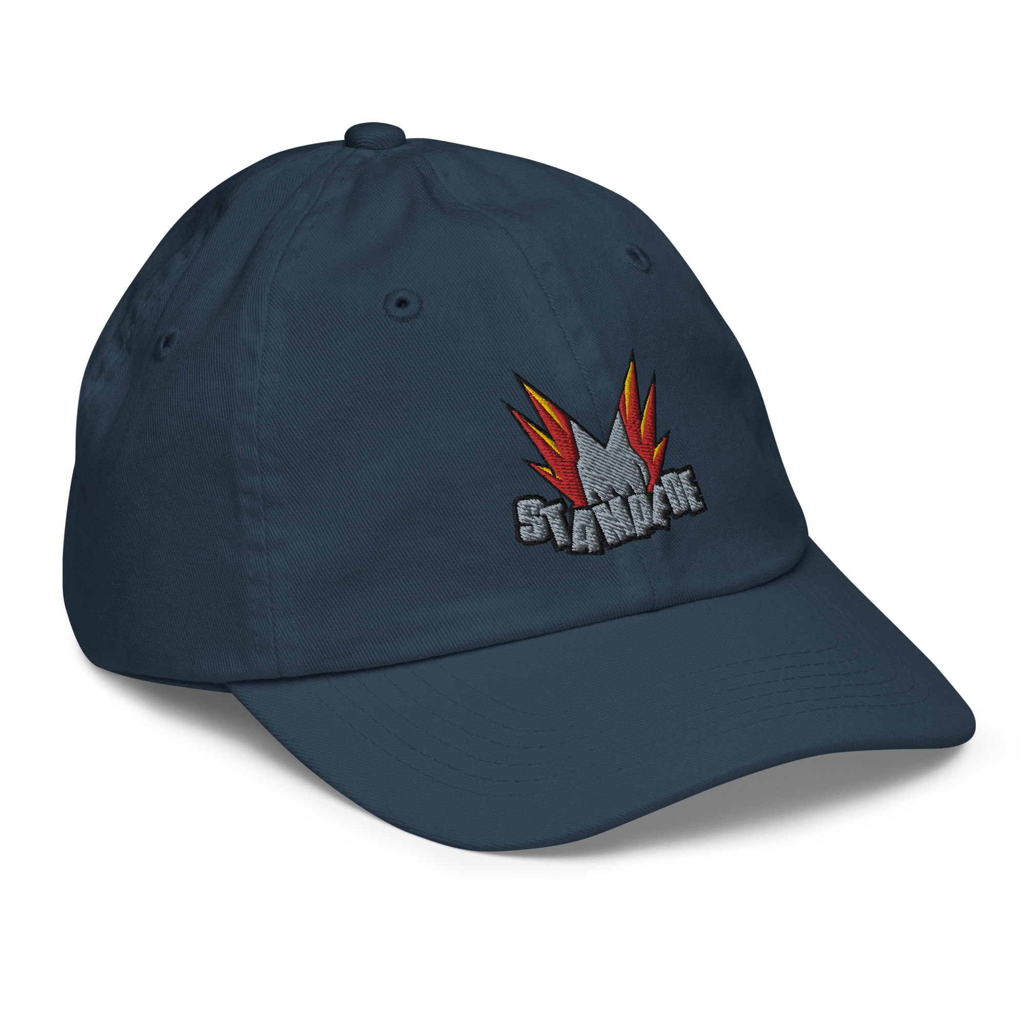 Zoo Jitsu Fighters Stampede Youth Baseball Cap - Adjustable & Stylish Animal Print Hat for Kids & Teens - Perfect for Sports, Outdoor Adventures & Casual Wear